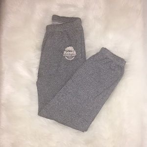Roots salt and pepper sweatpants